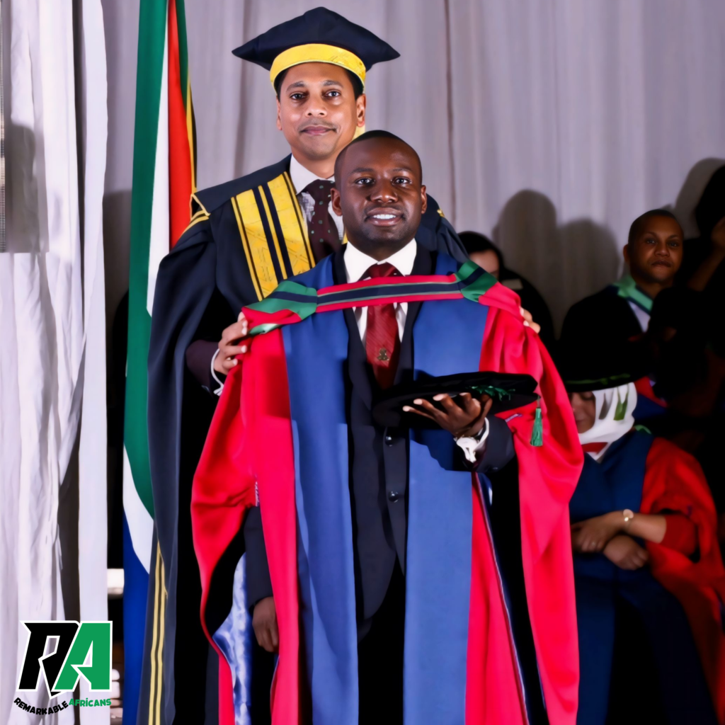 Dr. Farai Mlambo: From losing both parents at a tender age to a remarkable PhD holder in Mathematical Statistics and a Senior Lecturer.